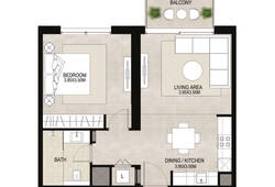 1 bedroom